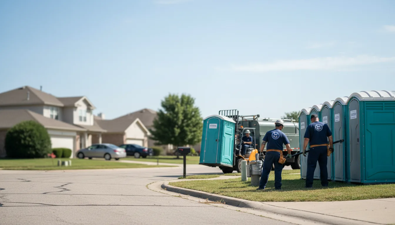Porta Potty Rental in Castleton, IL near me
